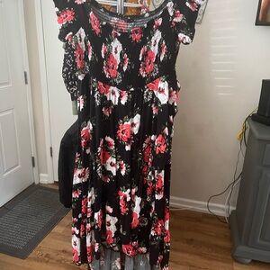 TORRID DRESS 2 TULIP HEM